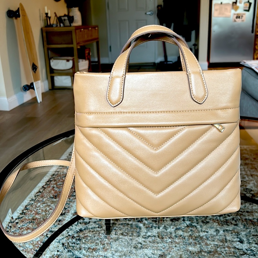 Faux Leather Backpack